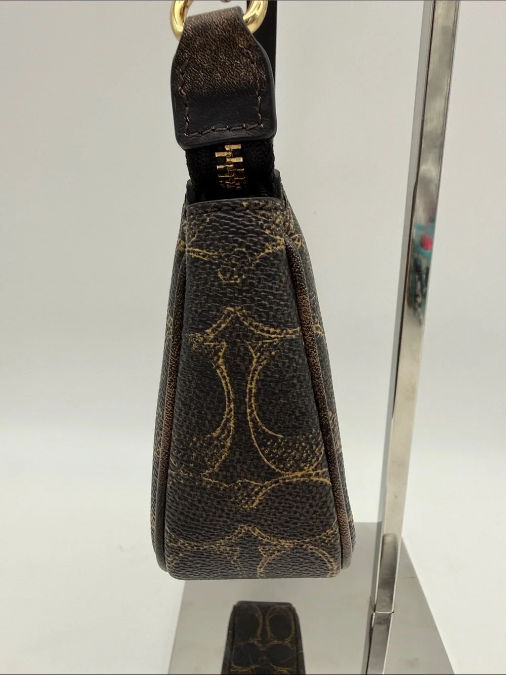 Coach Nolita 19 In Loved Signature Canvas With Charms Gold/Brown